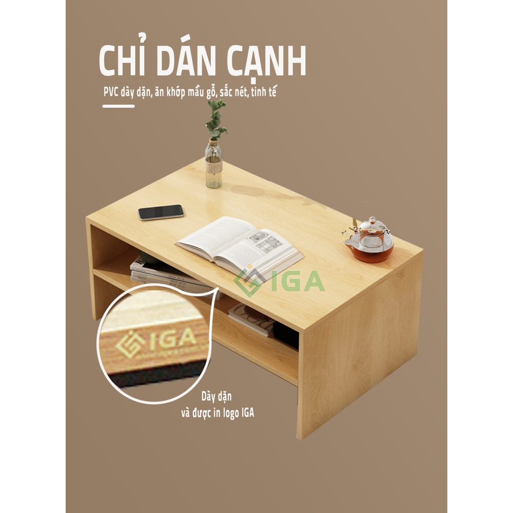 Bàn Trà IGA 2 Tầng Phong Cách Hiện Đại GP147