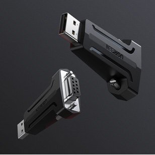 ĐẦU CHUYỂN ĐỔI USB 2.0 SANG COM RS232 UGREEN 80111