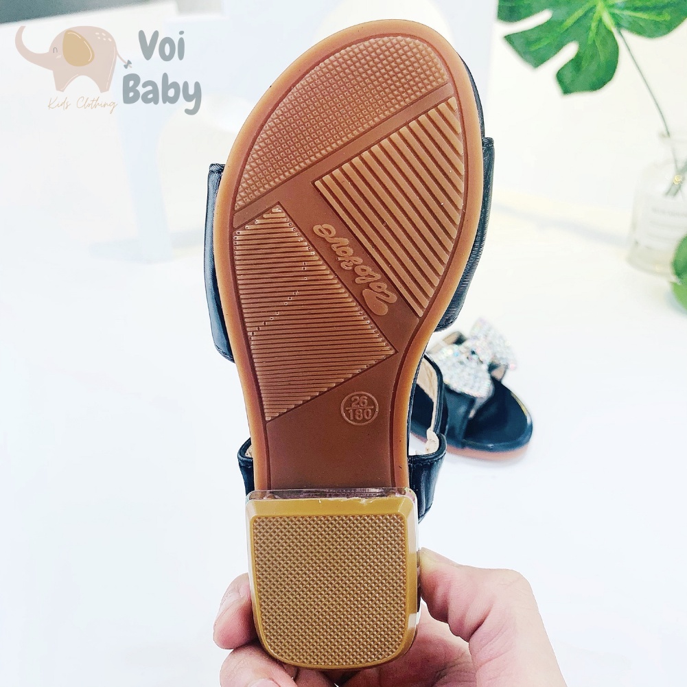 Dép quai hậu cho bé gái, sandal trẻ em DSD10