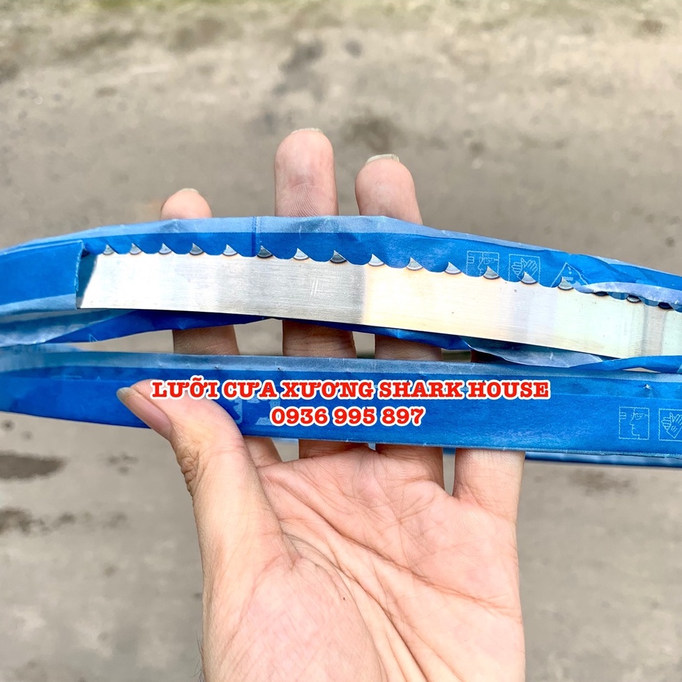 Lưỡi cưa xương MARSSAW 1200mm - Chuyên cưa xương bò, xương ống, các loại thịt cá đông lạnh - SỈ GIÁ TỐT