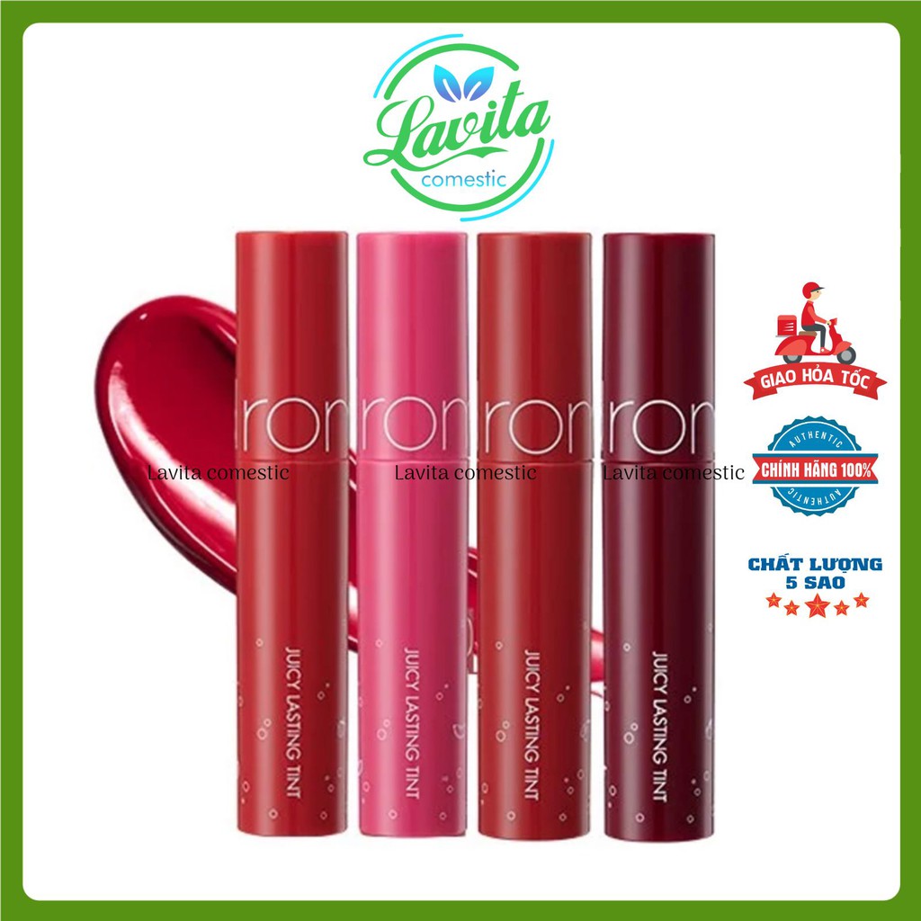 Son Bóng Romand / Son tint Romand Juicy Lasting Tint 2019