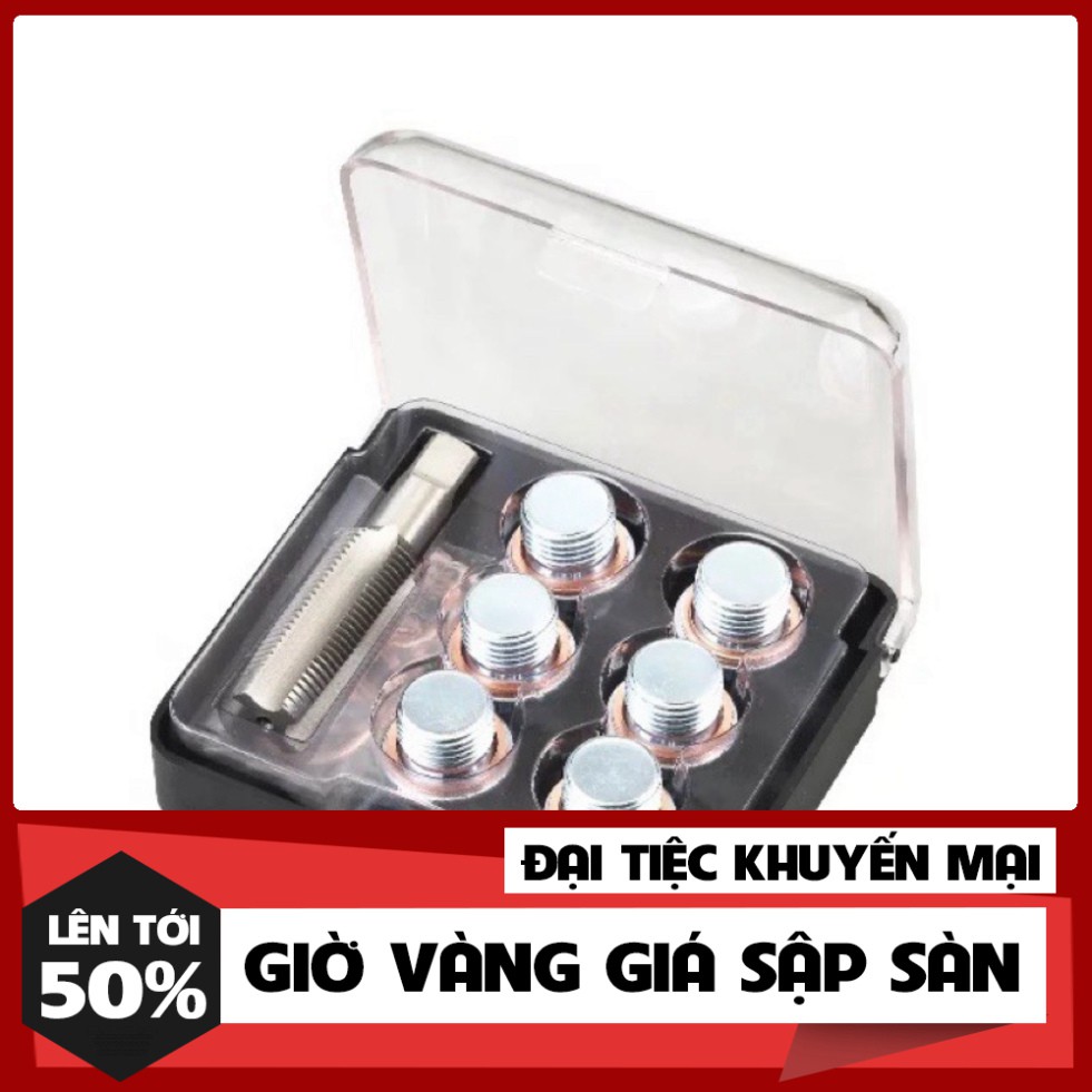 [ Dụng Cụ Số Pro ]. Bộ Taro Ren Ốc Rốn Dầu Xe Hơi M17 x 1.5P