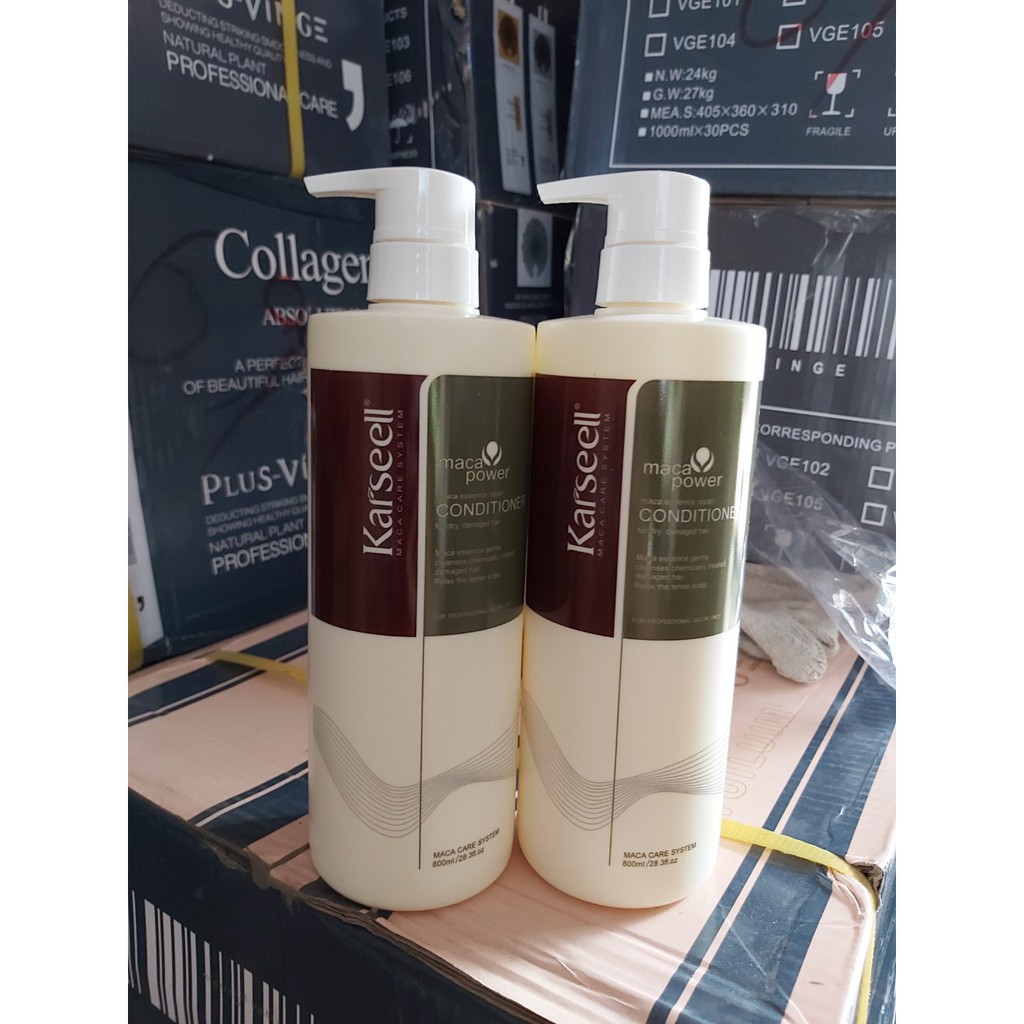 Dầu cặp gội xả collagen haneda 785ml×2 hoặc Karsell