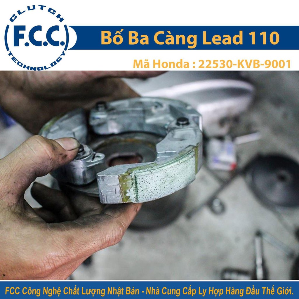 Bố ba càng FCC Honda Lead 110 ( KVB )