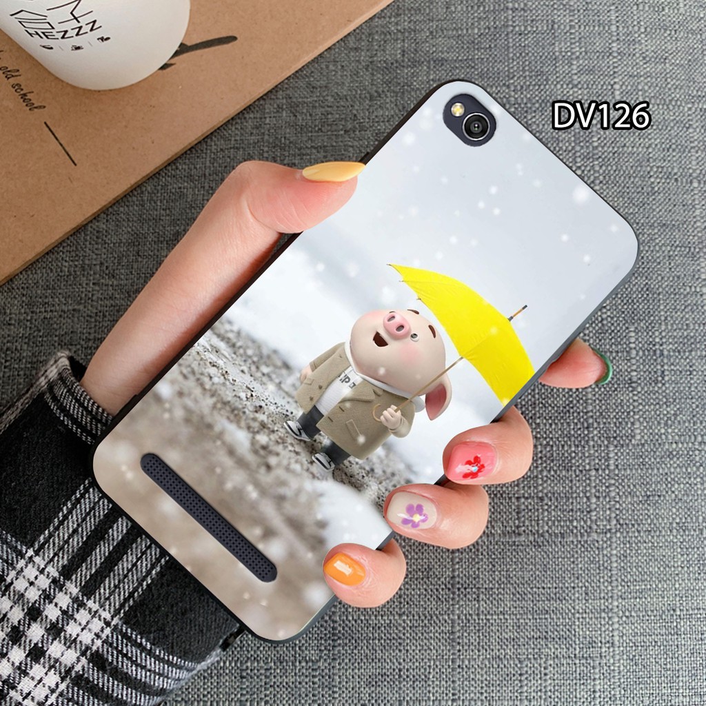 ỐP LƯNG XIAOMI REDMI 4A - XIAOMI REDMI 5A IN HÌNH HEO ĐÁNG YÊU