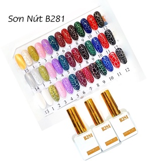 Sơn nứt đen trắng B281 ( freeship )
