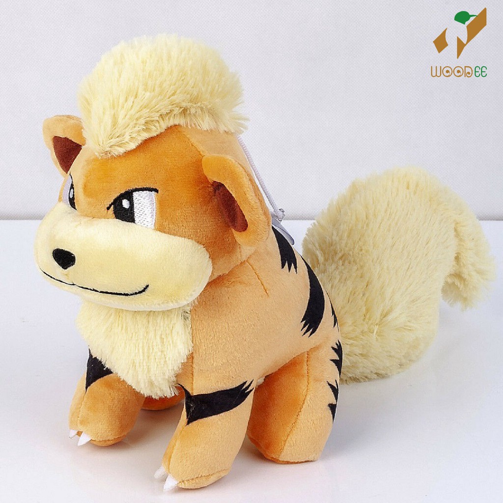 Gấu bông pokemon anime chó lửa Growlithe 20cm