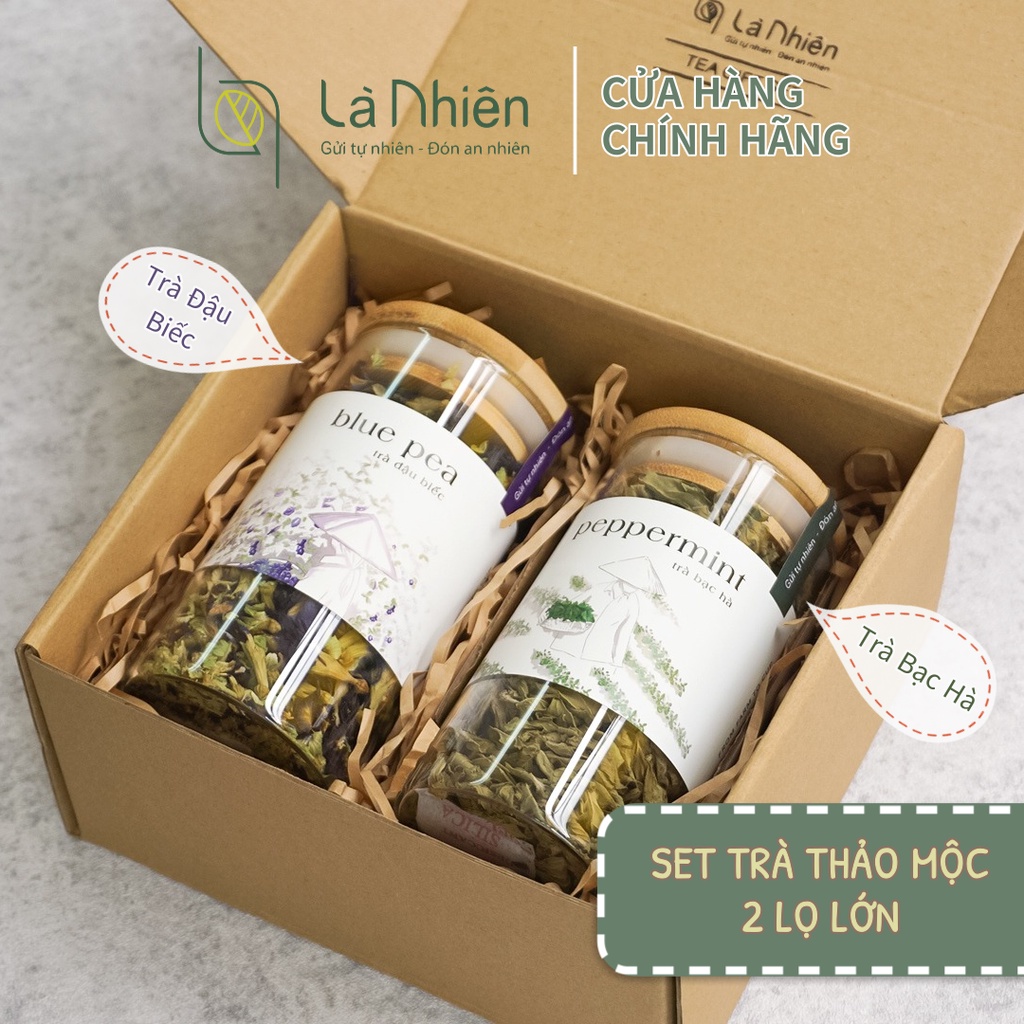 Quà Tặng Mẹ, Sinh Nhật Trà Thảo Mộc Hộp Giấy Ý Nghĩa. Set Quà Tặng doanh nghiệp TÂM - Là Nhiên