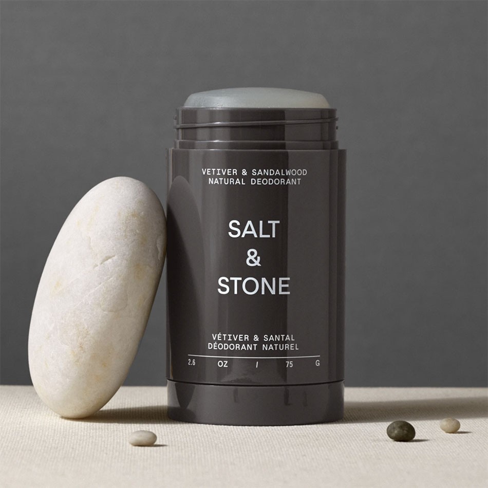 Lăn Khử Mùi Salt &amp; Stone Santal &amp; Vetiver Deodorant 75g