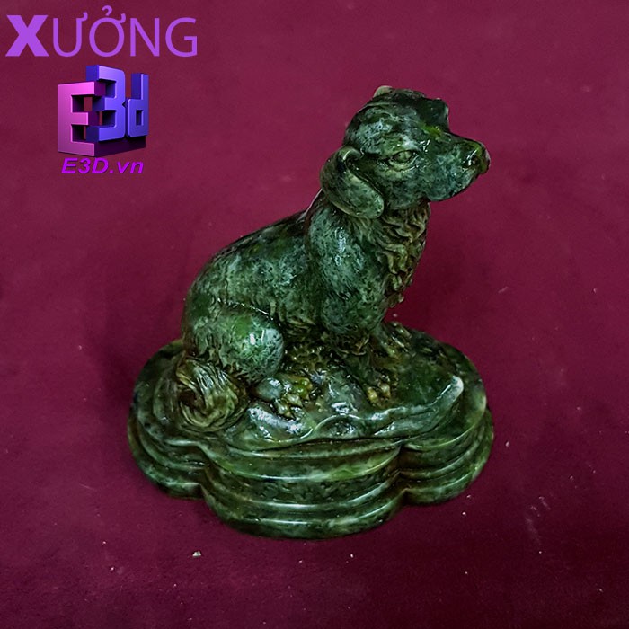 Tượng con chó - Qùa tặng sinh nhật - Xưởng E3D - CV 021 CH