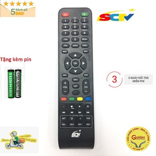 Điều khiển đầu truyền hình cáp  SCTV .Remote đầu truyền hình SCTV loại tốt