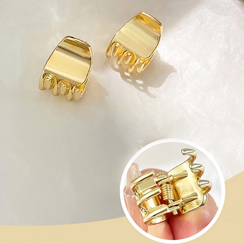 Bộ 2 Kẹp Tóc Nhỏ Xinh Sáu Màu Thời Trang Phong Cách Hàn Quốc Cho Nữ