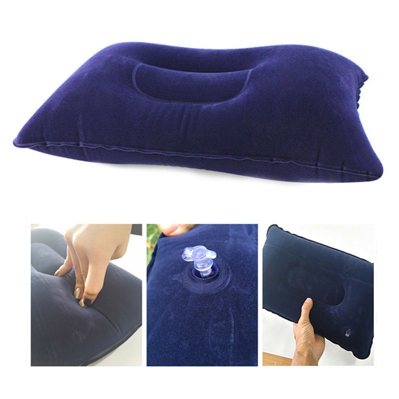 Gối hơi siêu nhẹ có thể gập lại thích hợp cho khi đi du lịch