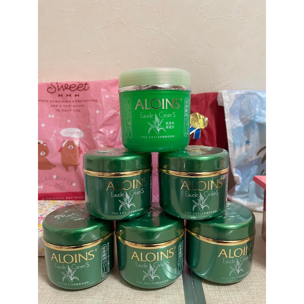 Kem dưỡng da Lô Hội Aloins Eaude Cream S 185g Nhật Bản