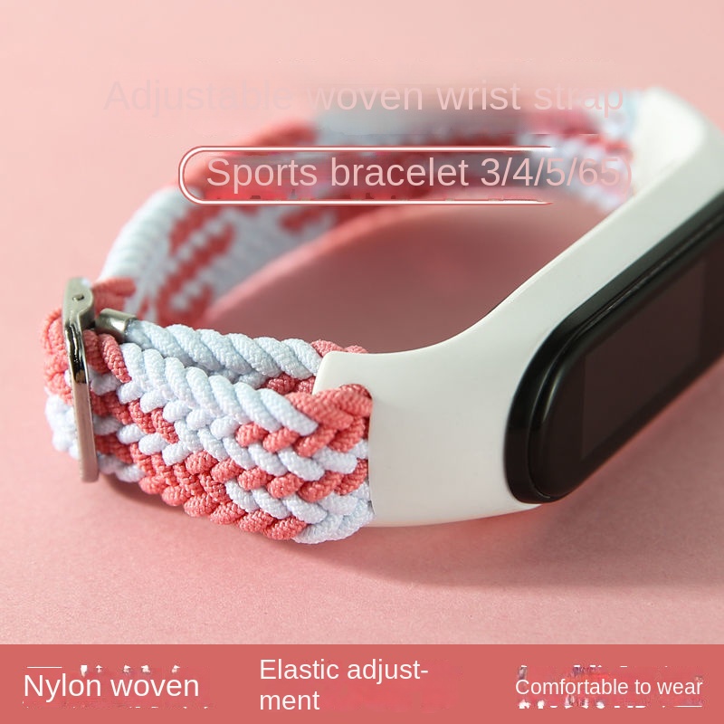 Dây Đeo Thay Thế Bằng Sợi nylon Co Giãn Cho Đồng Hồ millet band 6/5 4/3