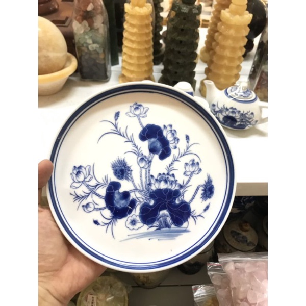 🎀  BỘ ẤM CHÉN PHA TRÀ HOA SEN MEN LAM
