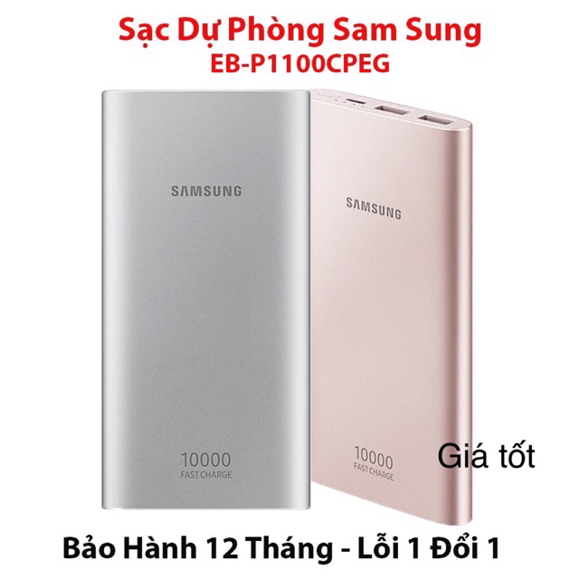 Sạc dự phòng sam sung 10.000mAh type-c chính hãng