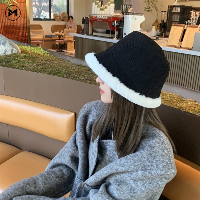 Nón Tai Bèo Len Lông Cừu Ấm Áp Thời Trang Unisex 2022