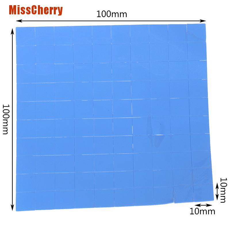Bộ 100 Miếng Đệm Silicon Làm Mát Kích Thước 10x10 X