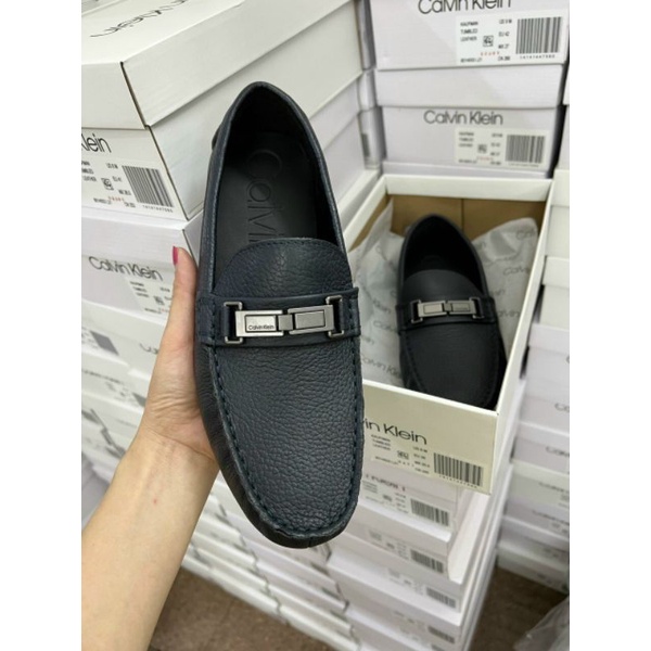 Giầy Sục Nam Calvin Klein Da Thật