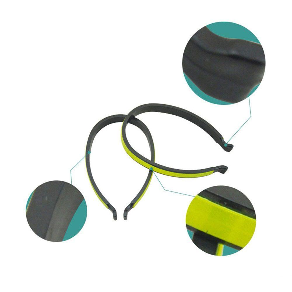 Danilo Kẹp Quần Dài Tới Mắt Cá Chân Màu Dạ Quang Phản Quang Tiện Dụng Khi Đi Xe Đạp