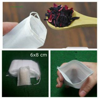 10 Túi lọc trà, sữa hạt, ép cốt kích thước 6x8 (hcm-hàng sẵn)
