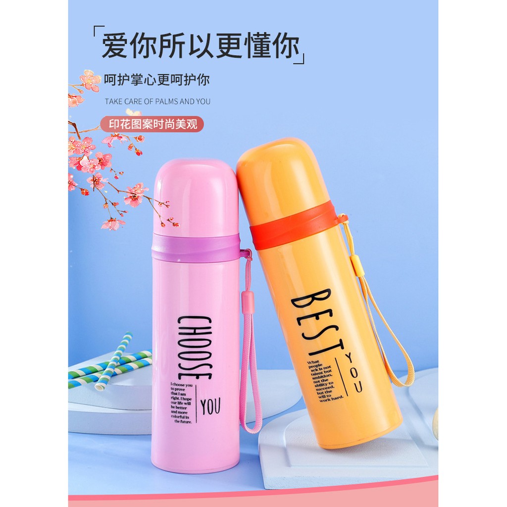 Bình giữ nhiệt inox nắp tròn 500ml