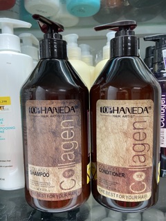 Cặp gội xả haneda collagen 500ml