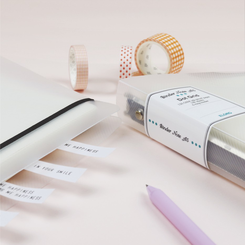 Sổ Binder File Caro nhựa kẹp còng 200tr A5 994