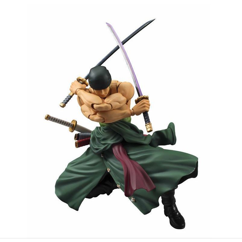 MH31 - Mô Hình Cao Cấp Figma SHF Roronoa Zoro khớp cao 18cm - Mô hình One Piece