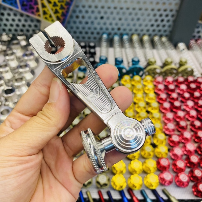 Càng Thắng Thẳng Inox 304 Núm Thái