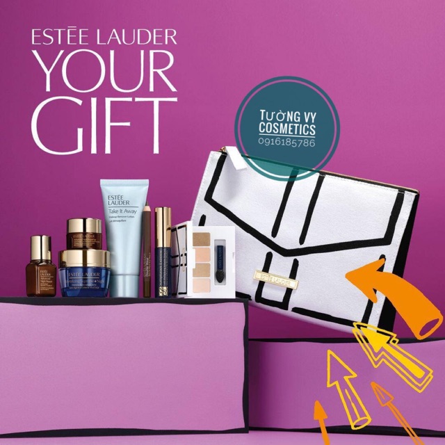 Tách gift set mỹ phẩm Estee Lauder