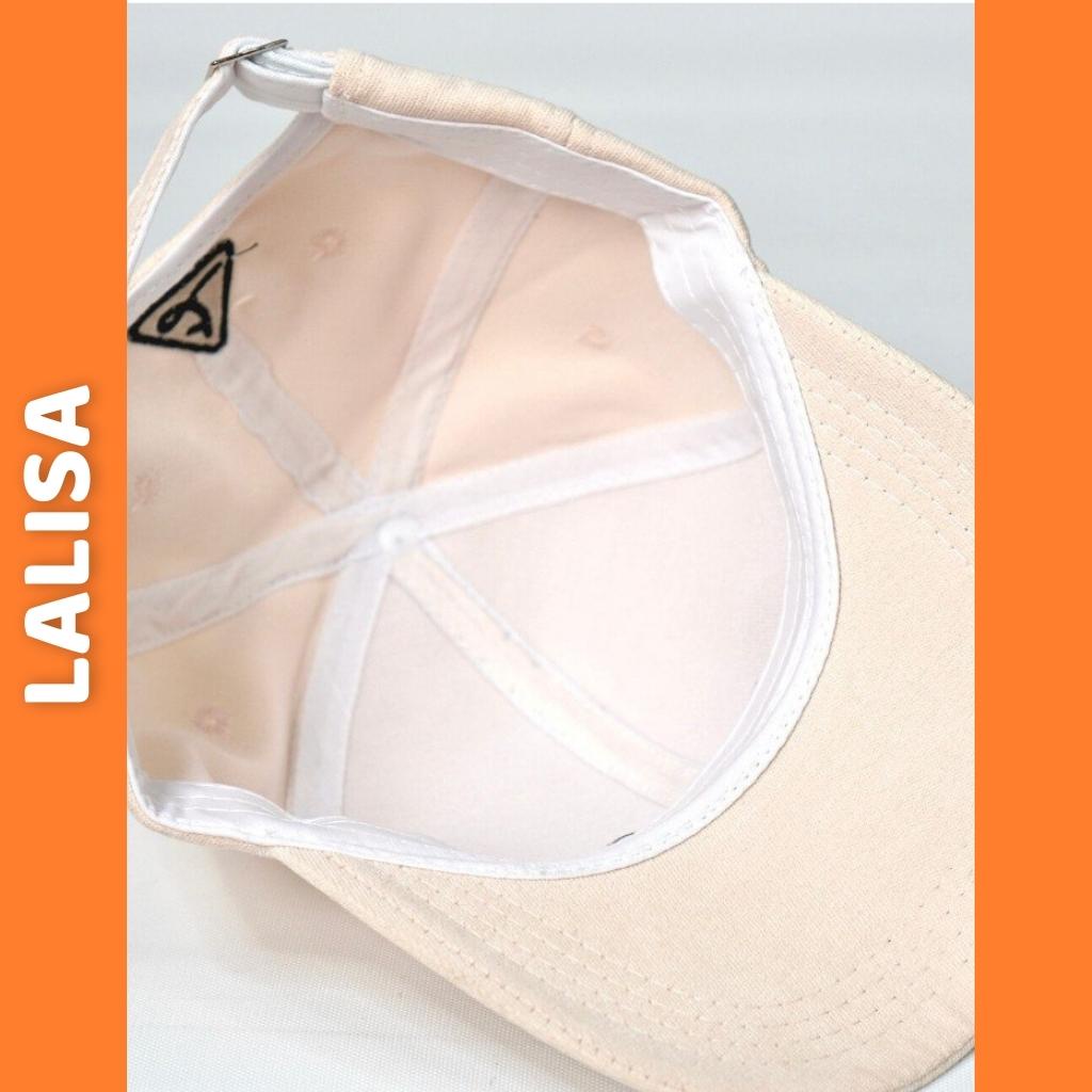Mũ Lưỡi Trai Nam Nữ LALISA Nón Lưỡi Trai Memorie Chất Vải Nhung Gân Nhiều Màu Đẹp Phong Cách Nón Unisex NO001