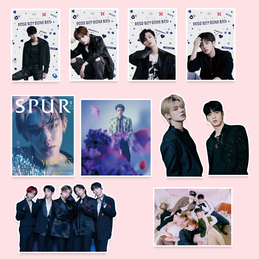 TXT Album GOOD BOY GONE BAD Child Sticker TXT 2022 SEASON 'S GREETINGS & FREEZE Phone Luggage Tag Diy Stickers