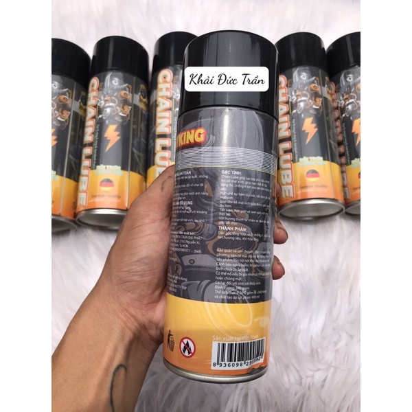 Rửa sên, dưỡng sên, phục hồi nhựa nhám, tẩy rửa đa năng Sprayking