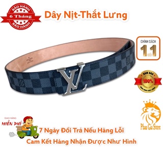 Thắt Lưng, Dây Nịt Mặt LV Chất Liệu Da Bò Size 3.5cm - LV3540