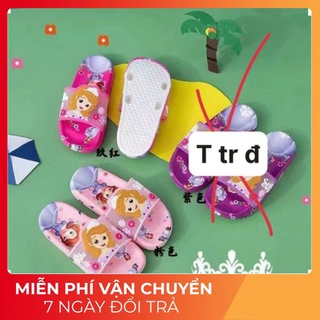 Dép lê công chúa elsa chất đẹp size 21-30 ;;