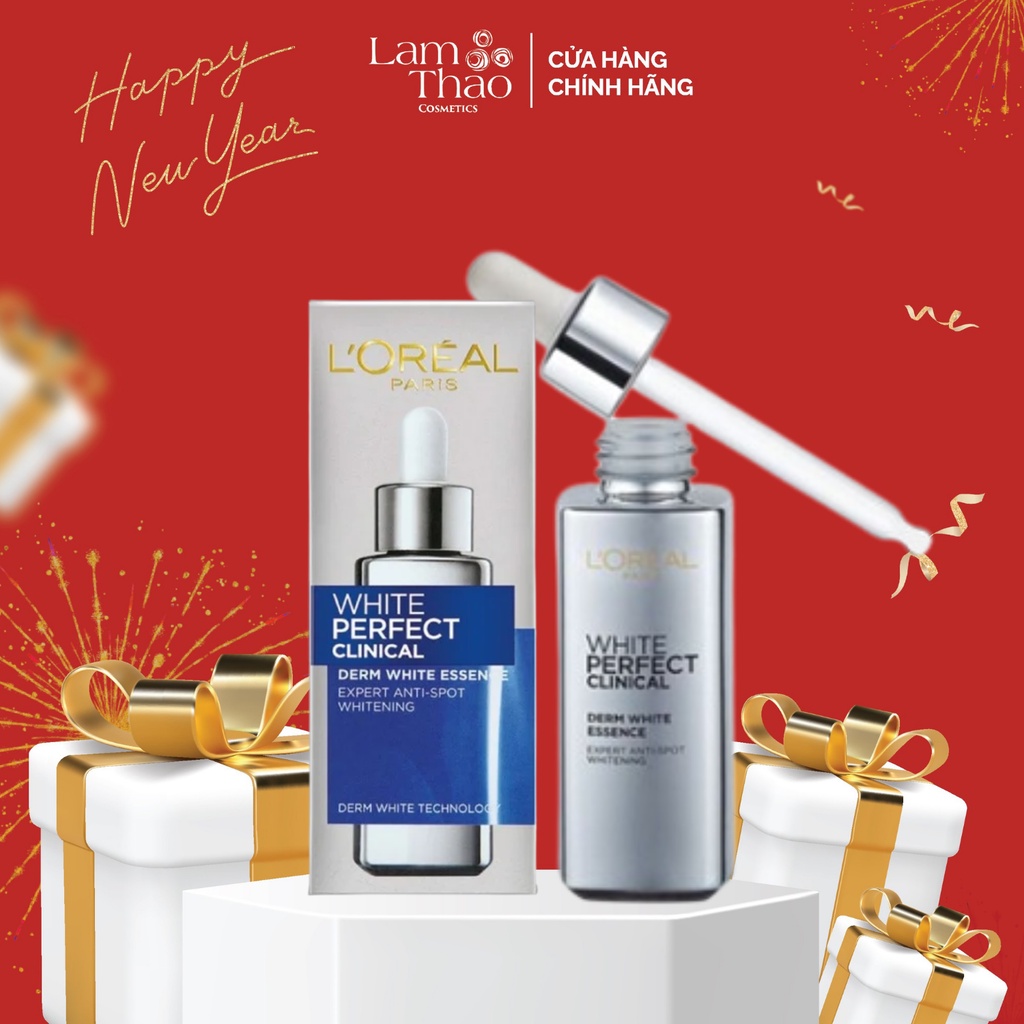 Tinh Chất Tăng Cường Dưỡng Da Trắng Mịn &amp; Giảm Thâm Nám L'oreal White Perfect Clinical 30ml