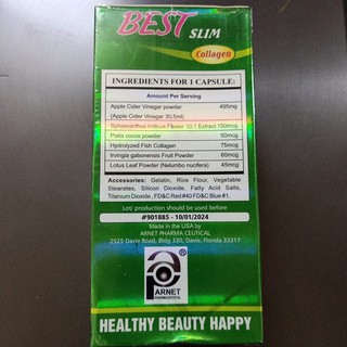 Best slim collagen giảm cân