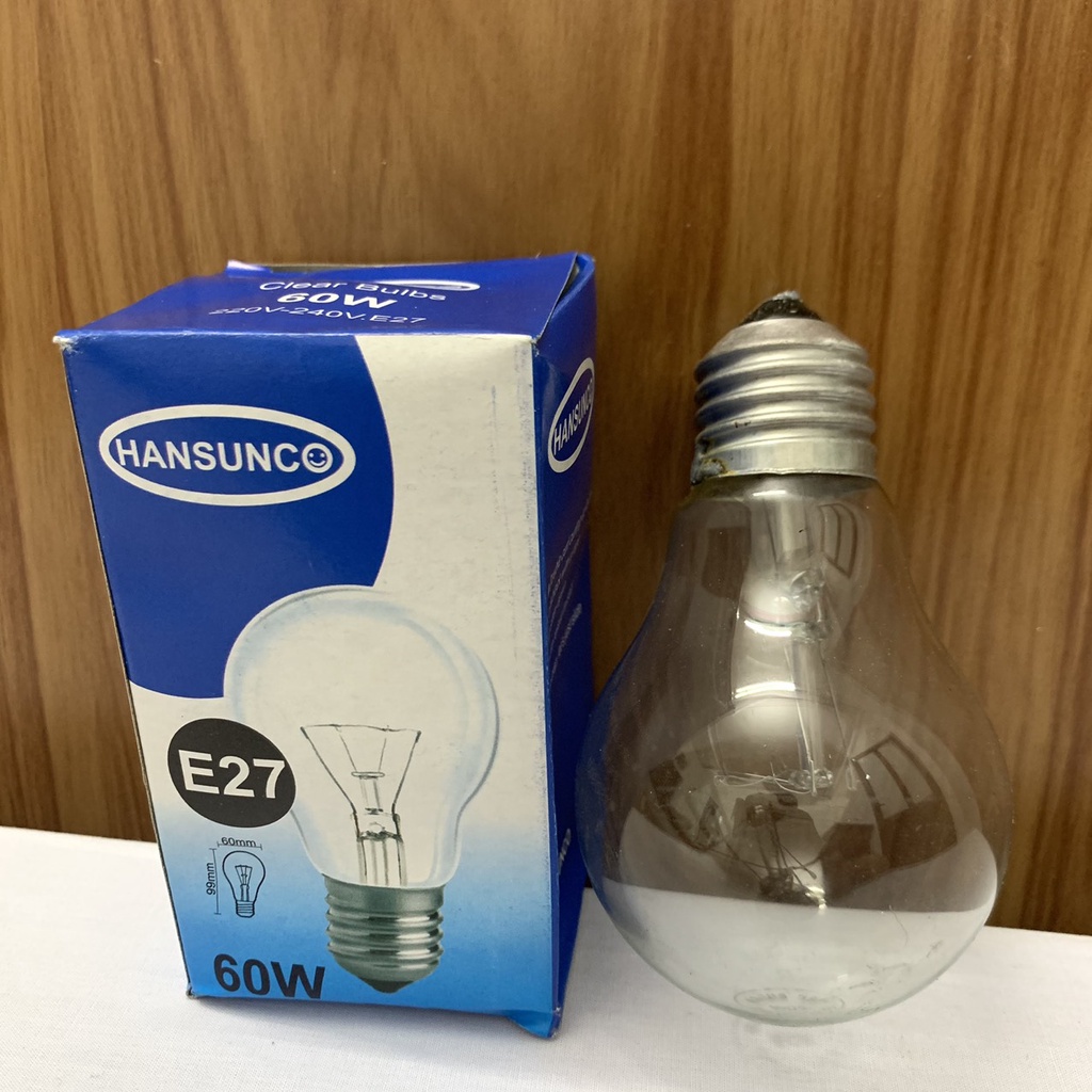Bóng Đèn Sợi Đốt, Bóng Dây Tóc 25W, 40W ,60W,75W Chiếu Sáng Vườn Cây, Xây Dựng,Sưởi  Gia Súc,Gia Cầm