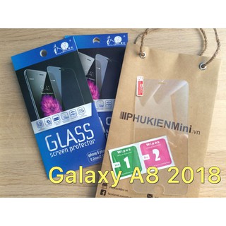 Dán cường lực 9H/2.5D cho Samsung Galaxy A8 2018 giá rẻ
