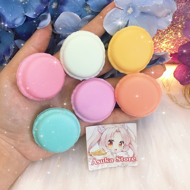 Hủ macaron nhỏ - Đựng Son Dưỡng, Chiết Mỹ Phẩm Du Lịch