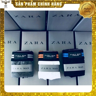 [FREESHIP+ẢNH THẬT]  Hộp 3 quần lót nam , Quần Sịp Nam ZAZA cao cấp ZAZA001