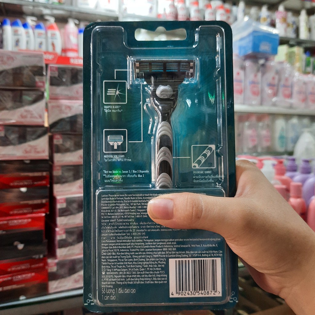 Dao cạo râu 3 lưỡi Gillette Mach 3