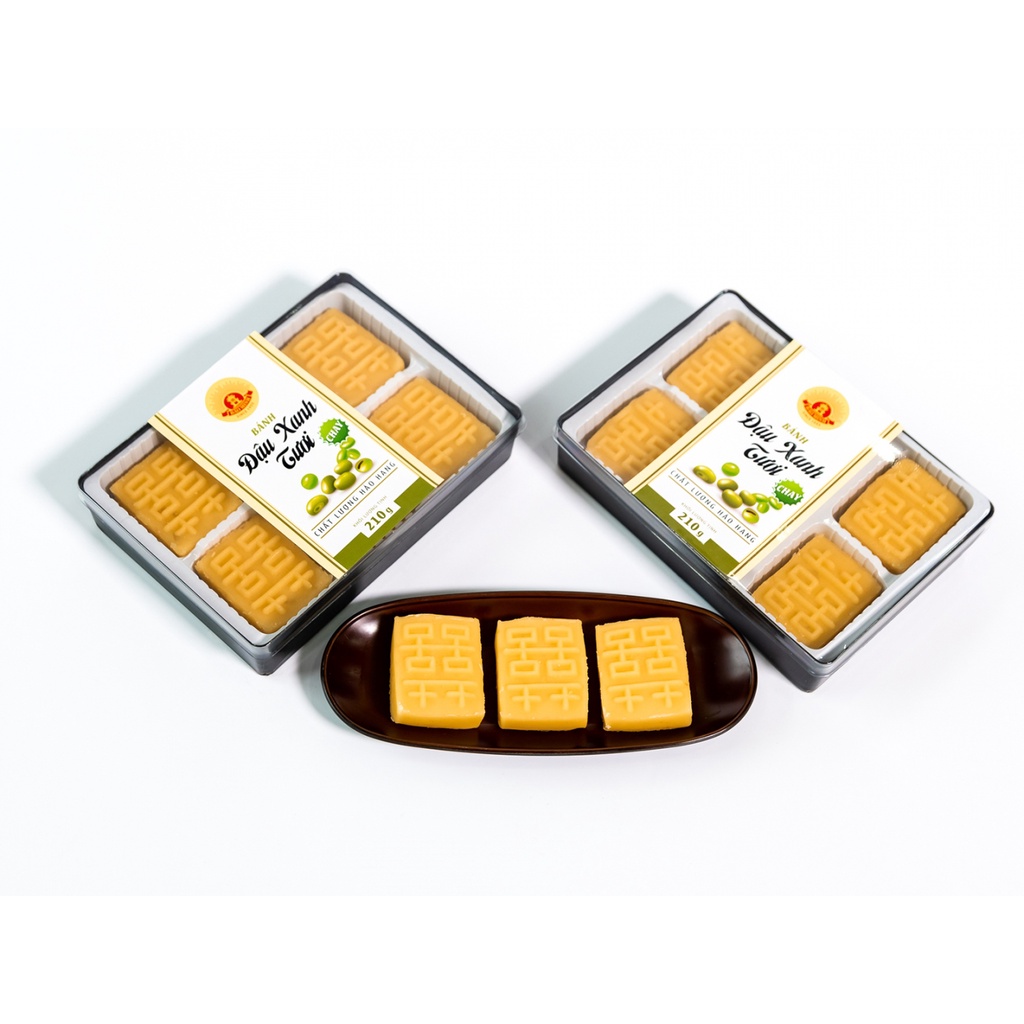 BÁNH ĐẬU XANH TƯƠI BẢO MINH 210G