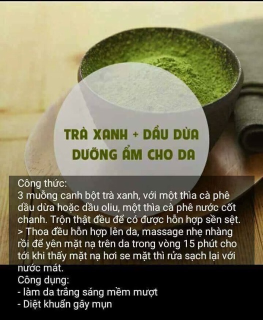 Bột trà xanh 100gr