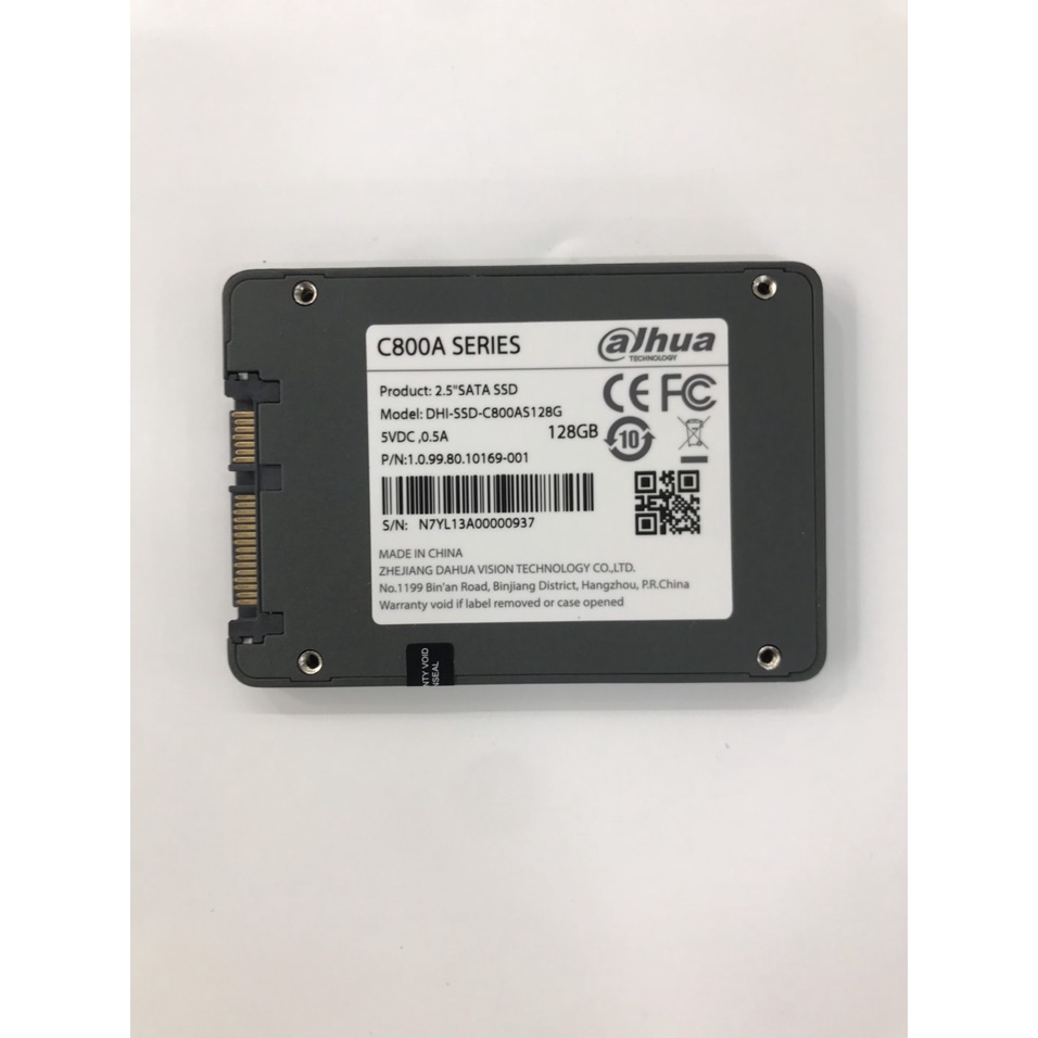 SSD Dahua C800A 128GB (DHI-SSD-C800AS128G) Sata III 2.5&quot; - Hàng Chính Hãng Bảo Hành 3 Năm