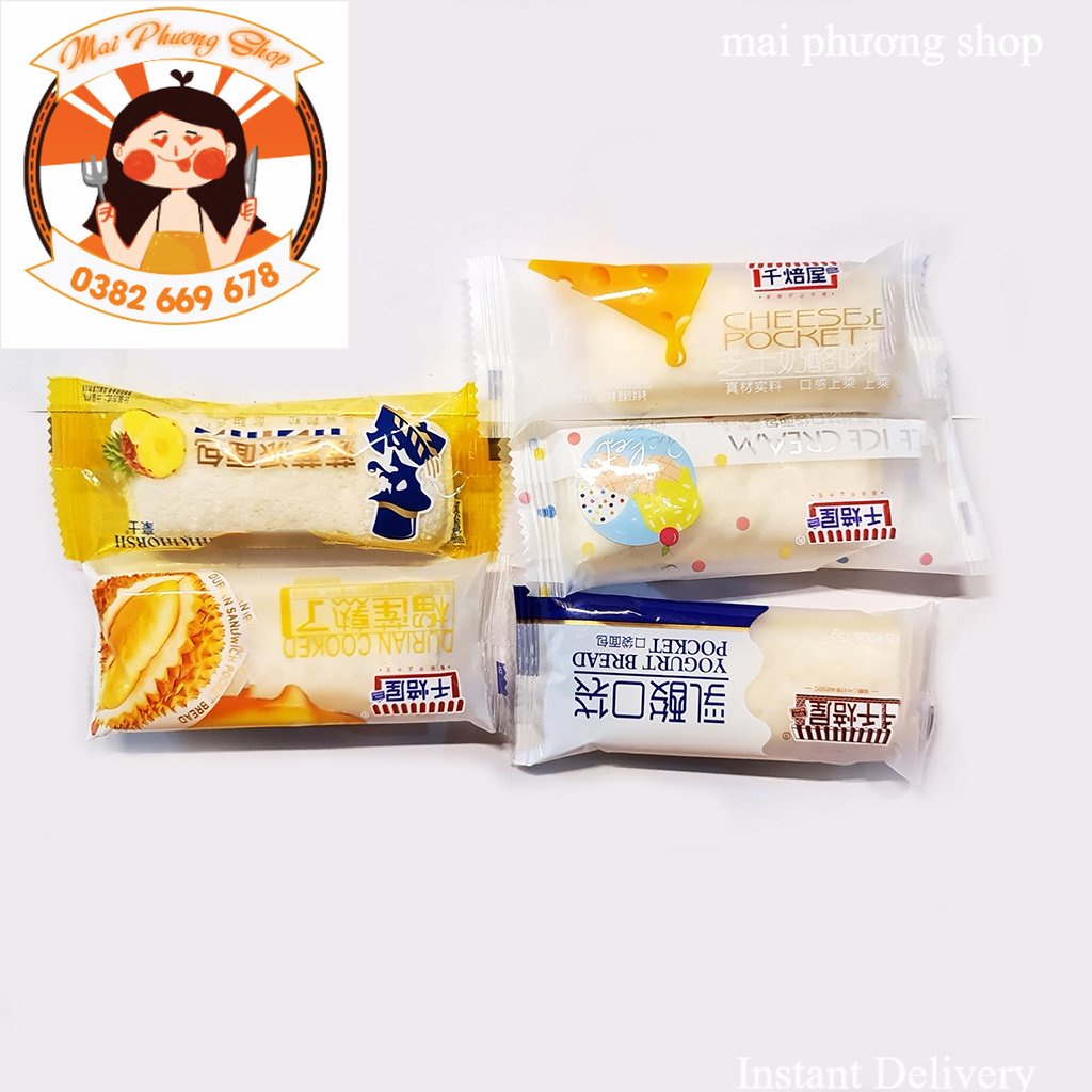 Bánh sữa chua Đài loan HORSH ông già túi 500g và 1kg