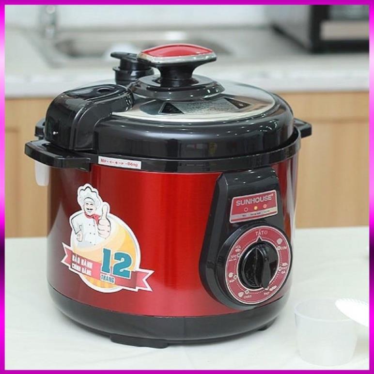 Nồi áp suất điện, nồi nấu đa năng, sunhouse 5L SHD1552,shd 1550 5L,SHD1657  6lít hàng chính hãng giá rẻ
