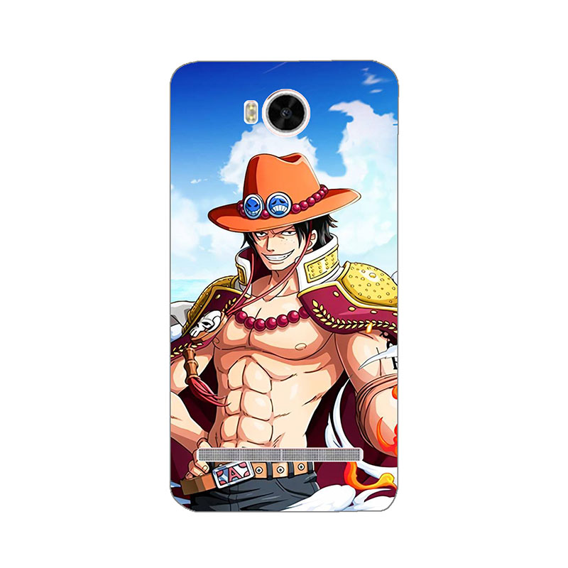 Ốp điện thoại mềm thời trang hình hoạt hình Luffy Roronoa Zoro One Piece cho Huawei Y3 2 Y3 II LUA-U22 Lua-L21 4 5"